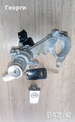 патронника/ ключалка за врата и волан с ключ Chevrolet Aveo T300 2012>, снимка 6 - Части - 32152861