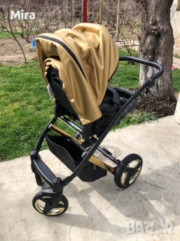 Намалена на 599! Бебешка количка Tutek DIAMOS | VX 3в1 Gold DVXECO5, снимка 11 - Детски колички - 49464876