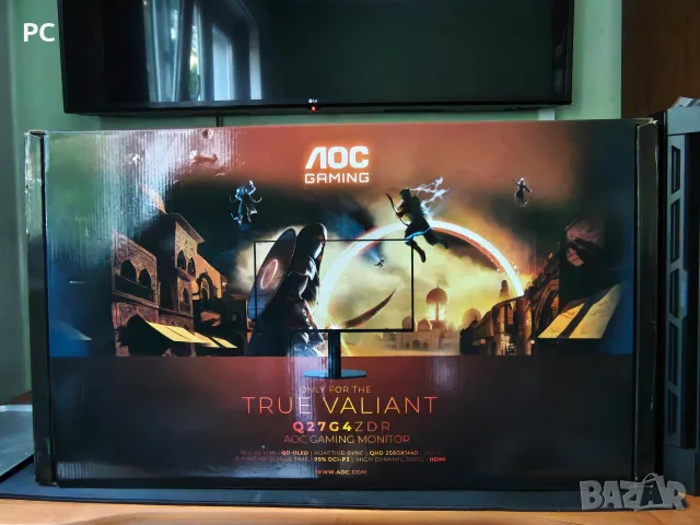 AOC Q27G41ZDF 26.5" QD-OLED 240Hz / QHD / 0.03ms – Gaming монитор