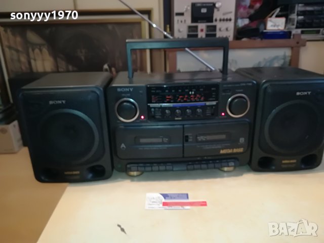 SONY-КАСЕТОФОН 0102231852, снимка 3 - Радиокасетофони, транзистори - 39518939