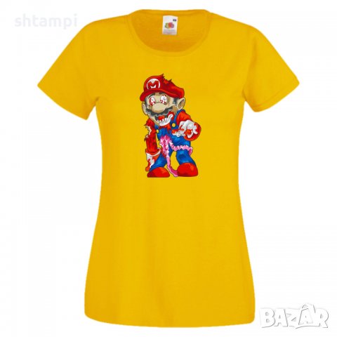 Дамска тениска Mario Zombie 6 Игра,Изненада,Подарък,Празник,Повод, снимка 12 - Тениски - 37238177