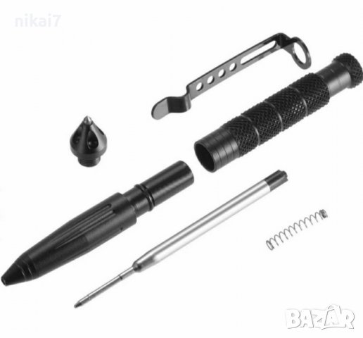 тактическа химикалка куботан върха чупи стъкла самозащита раница чанта, снимка 4 - Екипировка - 37621348