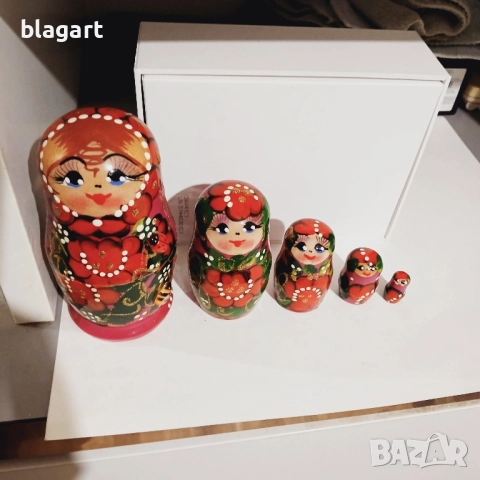 Руски кукли-матрьошки, снимка 10 - Кукли - 52487077