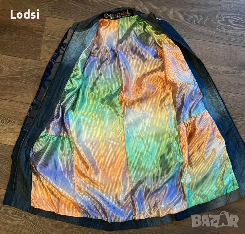 Дънково яке Desigual, размер 40, снимка 3 - Якета - 42254686