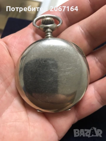 Старинен джобен часовник, снимка 3 - Джобни - 50586770