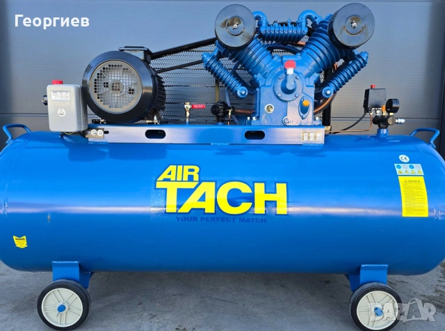 Компресор за въздух 500л.7.5 KW / 10 HР / 12.5 бара.TACH -1200л/мин