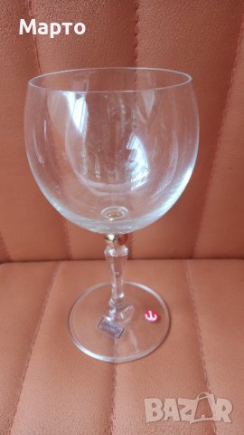 Две кристални чаши Бохемия, комплект в кутия подаръчна , снимка 8 - Чаши - 42079964
