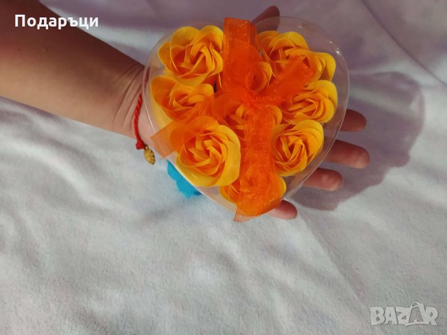 Сърце с вечни рози, снимка 3 - Романтични подаръци - 30999972