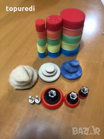 КОМПЛЕКТ ЗА ПОЛИРАНЕ НА АВТОМОБИЛА 29 ЧАСТИ, снимка 4 - Аксесоари и консумативи - 31059218