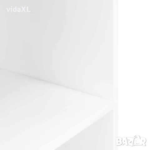 vidaXL Поставка за аквариум, бяла, 60x30x60 см, инженерно дърво, снимка 7 - Аквариуми - 56148108