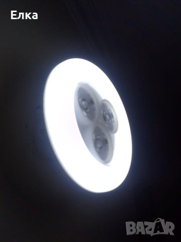 Трицветна лампа за таван, снимка 5 - Лед осветление - 42915521