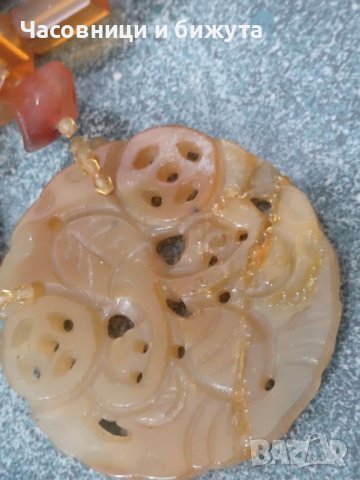 Колие кехлибар, снимка 2 - Колиета, медальони, синджири - 37586030