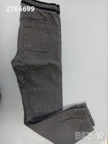 Карго панталон сив 134-140 см, снимка 1 - Детски панталони и дънки - 42561207