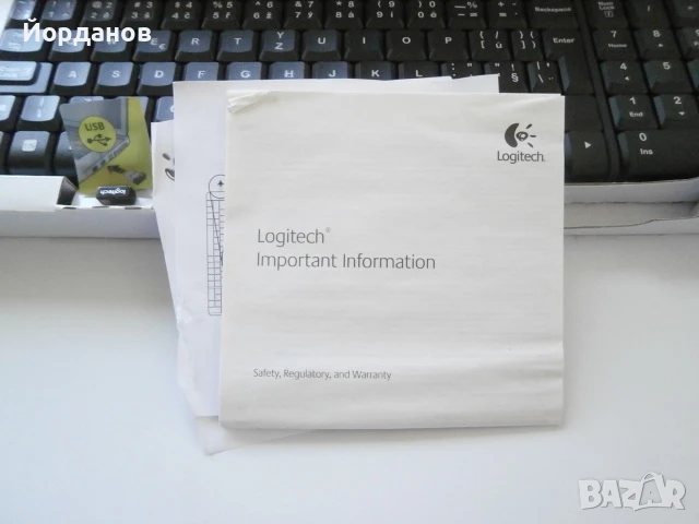 Клавиатура Logitech K230, снимка 5 - Клавиатури и мишки - 50908991