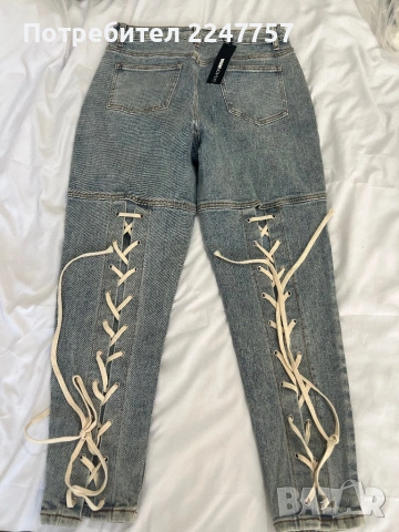 Нови дънки с върви размер M/L