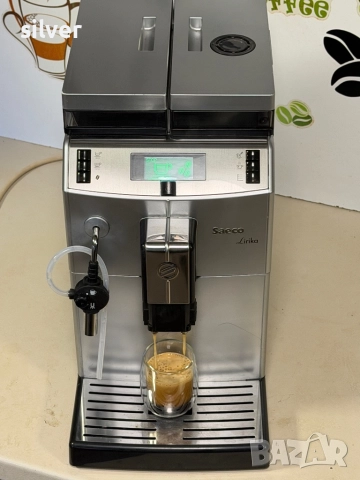 Кафемашина кафе автомат Saeco Lirika с гаранция, снимка 6 - Кафемашини - 52942472