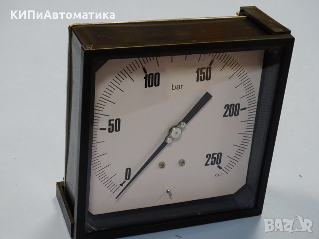 Манометър WIKA 0-250 bar, 145x145 mm