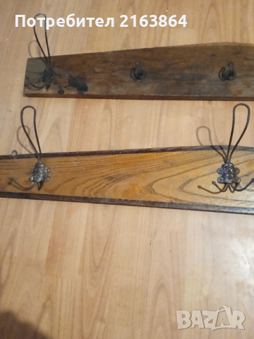 старинни закачалки за стена, снимка 6 - Закачалки - 44606047