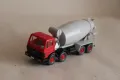 WIKING? H0 1/87 MERCEDES КАМИОН МОДЕЛ БЕТОНОВОЗ КОЛИЧКА, снимка 1