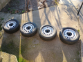 Продавам 4 броя гуми с джанти Мишелин Аджилис 215/65/15C T102, снимка 2
