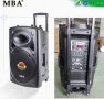 Нови MBA Караоке Колона F15 MBA 3000w с 2 микрофона ,акумулатор, Bluetooth и FM, снимка 10