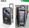 Нови MBA Караоке Колона F15 MBA 5000w с 2 микрофона ,акумулатор, Bluetooth и FM, снимка 12