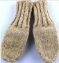 Вълнени чорапи домашно плетиво, снимка 2