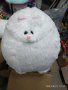 Голяма,бяла котка. ,Дебелана, снимка 1 - Плюшени играчки - 42269053