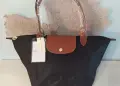 Longchamp – нова, с етикети, черна, L, снимка 2