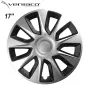 Тасове за джанти 17'' Versaco Stratos Silver / Black, снимка 2
