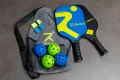 Reach Sports Pickleball комплект – 2 ракети от фибростъкло, 4 топки, чанта за носене, снимка 7