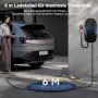 11kW зарядна станция, 3-фазна, WiFi, Type 2, 6м кабел, 2х RFID карти за достъп, LEISHENG ENERGY, снимка 6