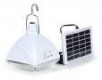 Соларна 20 LED лампа с акумулатор и соларен панел с 2,7 метра кабел, снимка 1 - Соларни лампи - 36904015