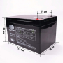 Тягов акумулатор 12V-12Ah OUTDO, снимка 2