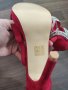 Червени Дамски Обувки на ток, снимка 7