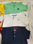 Тениски с яка 6-7 г. - 3 броя за 15 лв, снимка 1
