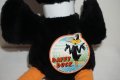 Vintage Оригинална Плюшена Играчка Daffy Duck Warner Bros Looney Toons Made in Korea от 1988г, снимка 3