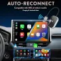 Нов Безжичен CarPlay Адаптер 2026 Apple CarPlay Android Auto iPhone iOS 10+ за кола, снимка 3