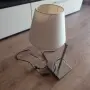 Настолна нощна лампа с абажур, снимка 1