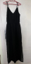 Чисто нова дълга черна рокля H&M, размер 36, снимка 1 - Рокли - 36409210
