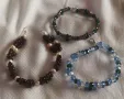Гривни от кристали и естествени камъни, снимка 2