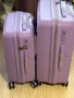Комплект лилави куфари(може и отделно), снимка 2