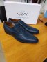 НАМАЛЕНИЕ-Мъжки обувки естествена кожа м. 116 т. сини 