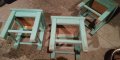 Столчета дървени 3 броя , снимка 1 - Столчета за хранене - 39121519