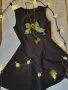 Малка черна рокля Reserved (XS) + ръчно изработено бижу, снимка 2