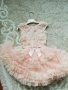 Приказна рокля за принцеси! Открих много леко петънце ,което не се забелязва почти, снимка 1 - Детски рокли и поли - 31421649