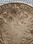 Сребърна монета 20 кройцера 1818г. Франц втори Австрийска империя 28662, снимка 8