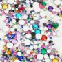 Разноцветни камъчета за декорация на нокти 2000 дрехи чаши, снимка 2
