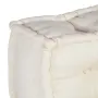 vidaXL Модулен диван Текстил Кремаво 210 x 140 x 56 см, снимка 8