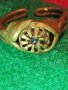 ВЪЗРОЖДЕНСКИ БРОНЗОВ ПРЪСТЕН с ВГРАДЕН СКЪПОЦЕНЕН КАМЪК ЮВЕЛИРНА РЪЧНА МАЙСТОРСКА ИЗРАБОТКА 15131, снимка 3